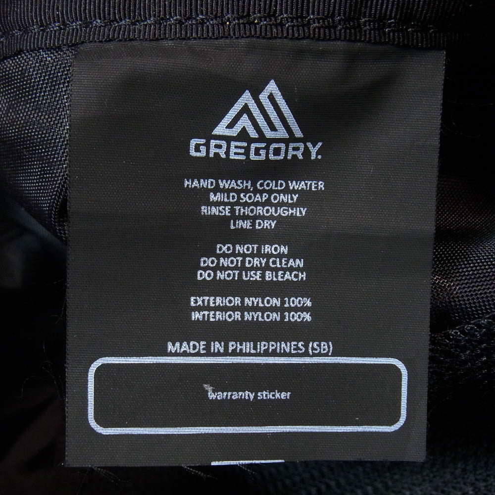 GREGORY グレゴリー BOLD5 SATCHEL M ボールド5 サッチェル M ブラック系【中古】