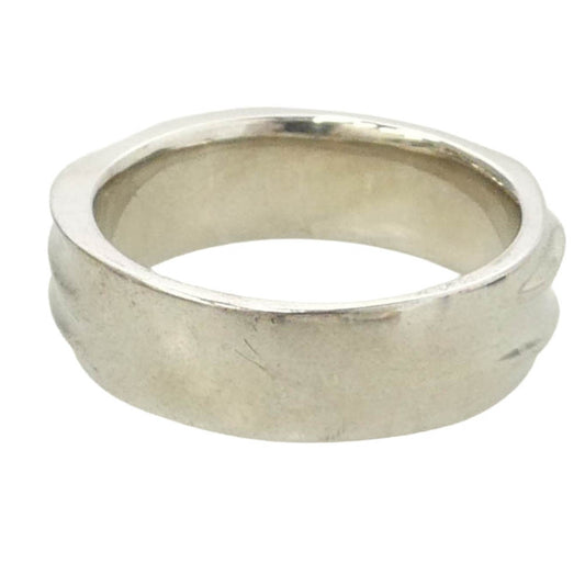 LION HEART ライオンハート for Gift リップルテクスチャー リング シルバー系 15号【中古】