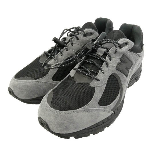 NEW BALANCE ニューバランス フェイクバスターズ鑑定済 ×JJJJound ジョウンド 2002R GORE-TEX ゴアテックス スニーカー ブラック系 グレー系 28.5cm【極上美品】【中古】