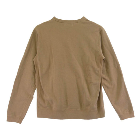 nonnative ノンネイティブ 19SS NN-C3503 COACH CREW PULLOVER COTTON SWEAT OVERDYED オーバーダイ加工 クルース ウェット ライトブラウン系 4【中古】