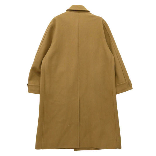 GRAPHPAPER グラフペーパー GM184-10511B Cashmere Long Coat ウール カシミヤ混 ロング コート ベージュ系 2【中古】