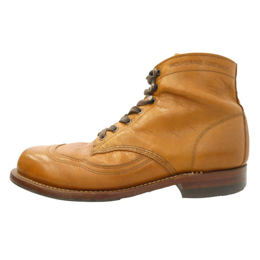 WOLVERINE ウルヴァリン W05343 ADDISON BOOT 1000マイル アディソンブーツ ブラウン系 US7【中古】