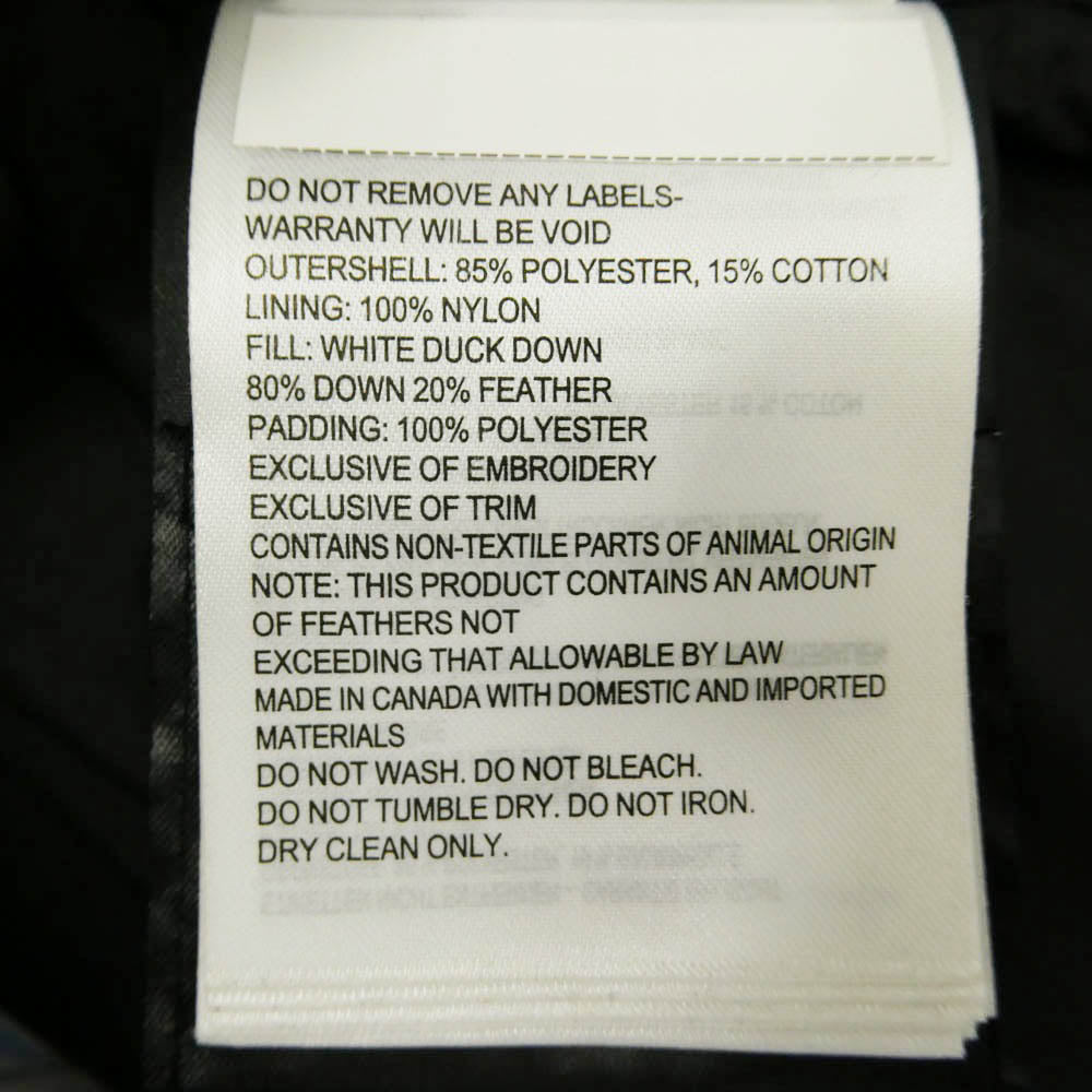 CANADA GOOSE カナダグース 4154M FREESTYLE フリースタイル ダウン ベスト サザビーリーグタグ モスグリーン系 XS【中古】