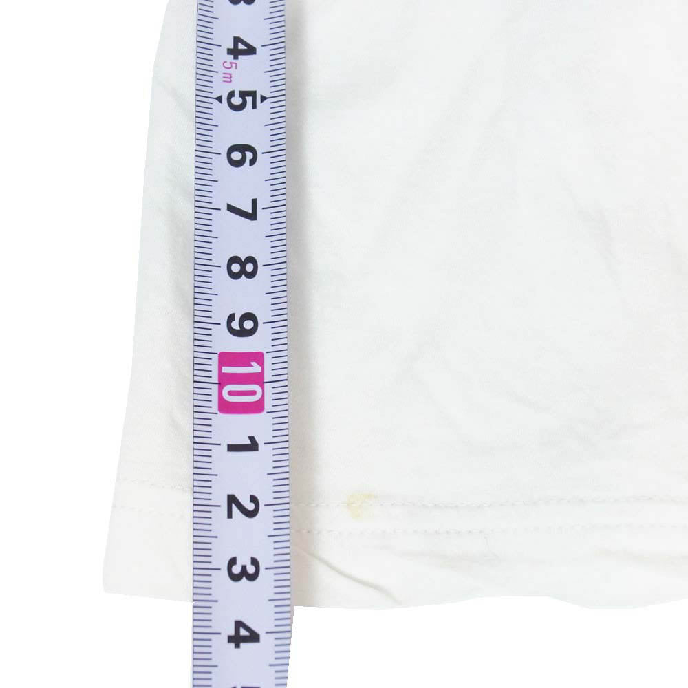 DIOR HOMME ディオールオム 05AW 5WH3060505 Hedi Slimane archive 05AW エディ期 ピーコック プリント 半袖 Tシャツ ホワイト系 L【中古】