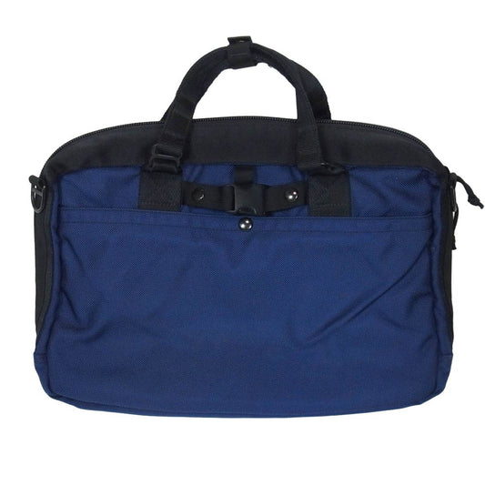BRIEFING ブリーフィング USA製 A4 LINER 2WAY ブリーフケース ショルダー バッグ ネイビー系【中古】