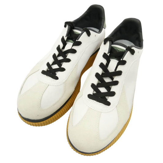 ONITSUKA TIGER オニツカタイガー F450922 DELECITY デレシティ ローカット スニーカー ホワイト系 ライトブラウン系 26.5cm【中古】
