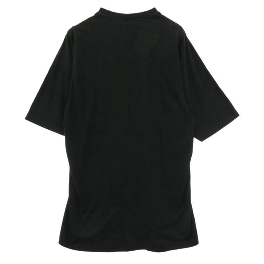 Rick Owens リックオウエンス 18SS RU18S5282-JA CREWNECK SHORT SLEEVES クルーネック 半袖 Tシャツ カットソー ブラック系 BLACK S【中古】