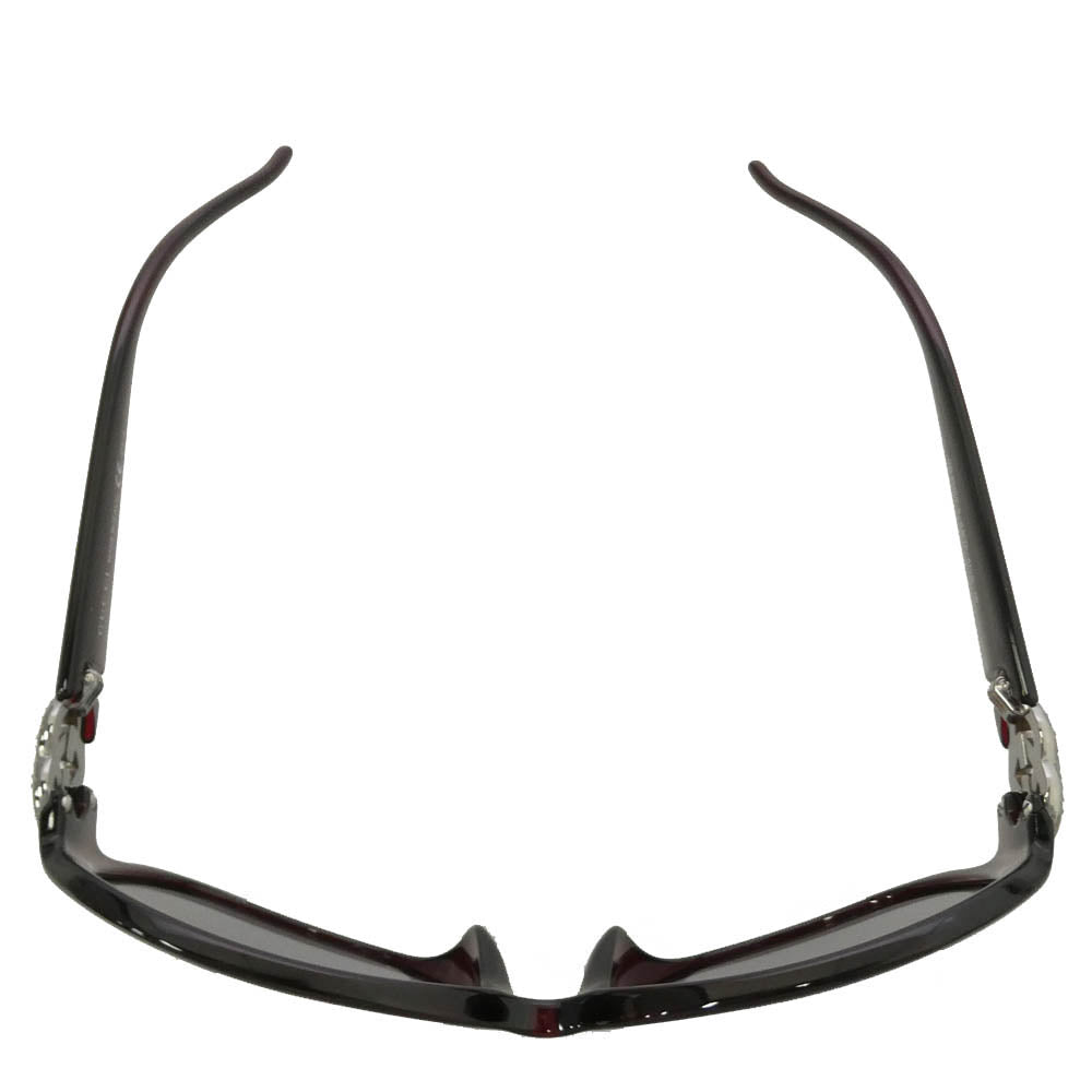 GUCCI グッチ 3530 BJBYE ハート ラインストーン インターロッキング バタフライ サングラス アイウェア ブラウン系 61□16 110【中古】