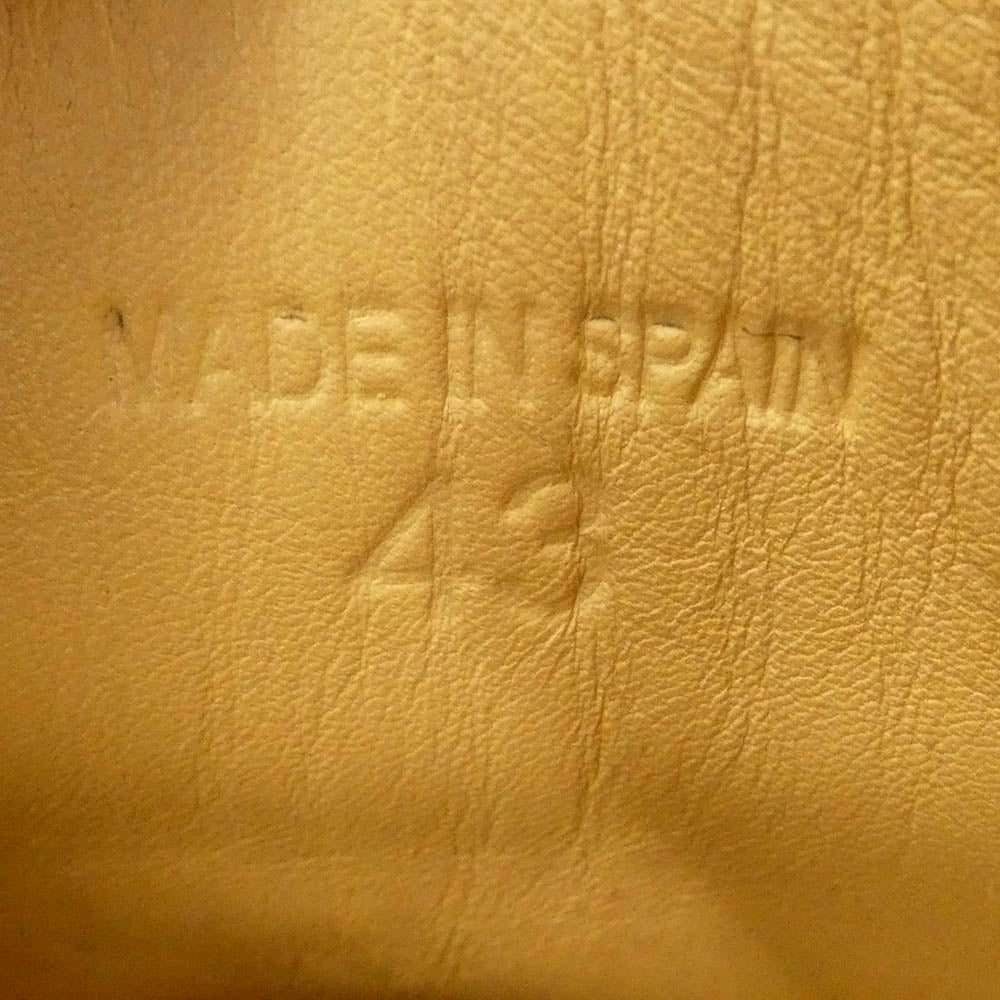 JIL SANDER ジルサンダー プラットフォーム レザー シューズ ブラック系 43【中古】