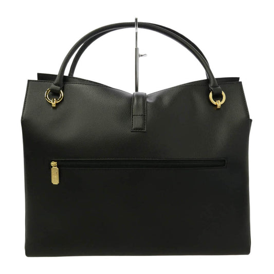 濱野 GRACE DELIGHT TOTE グレース ディライトトート ロイヤルブラック レザー トートバッグ ビジネスバッグ ゴールド金具 ブラック系【新古品】【未使用】【中古】