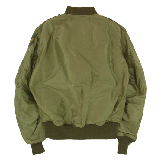 The REAL McCOY'S ザリアルマッコイズ MIL-J-5391 L-2B US AIR FORCE フライトジャケット モスグリーン系 36【中古】