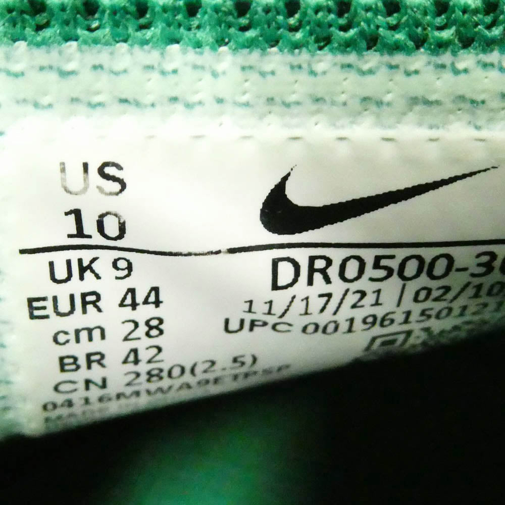 NIKE ナイキ OFF-WHITE オフホワイト DR0500-300 × Off-White Air Force 1 Mid SP LTHR Pine Green エア フォース ワン ミッド エスピー レザー オフホワイト パイングリーン ミドルカット スニーカー グリーン系 ホワイト系 28㎝【中古】