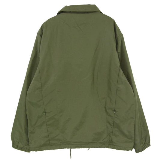 ヴィン&エイジ TYPE VCJ1 COACH JACKET ドローコード付き コーチ ジャケット カーキ系 L【中古】