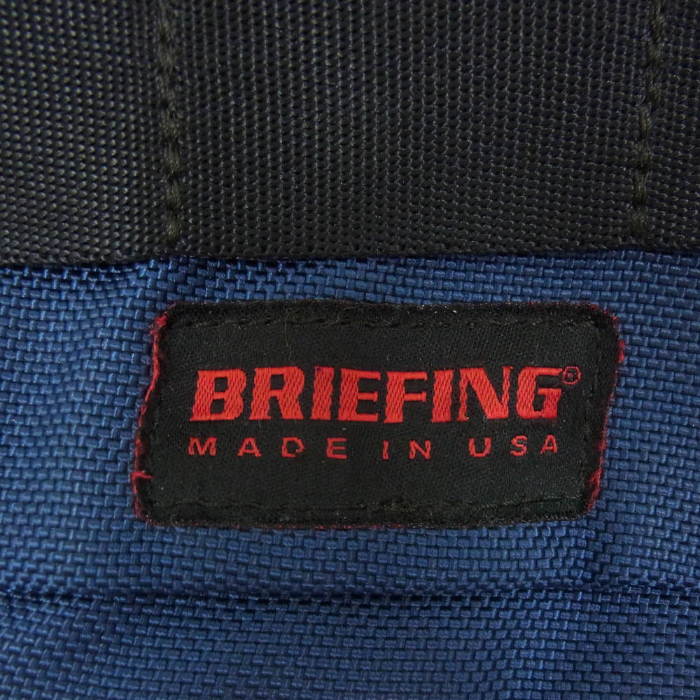BRIEFING ブリーフィング BRF071219 USA製 TRIPOD トライポッド ウエストバッグ ボディバッグ ネイビー系【中古】
