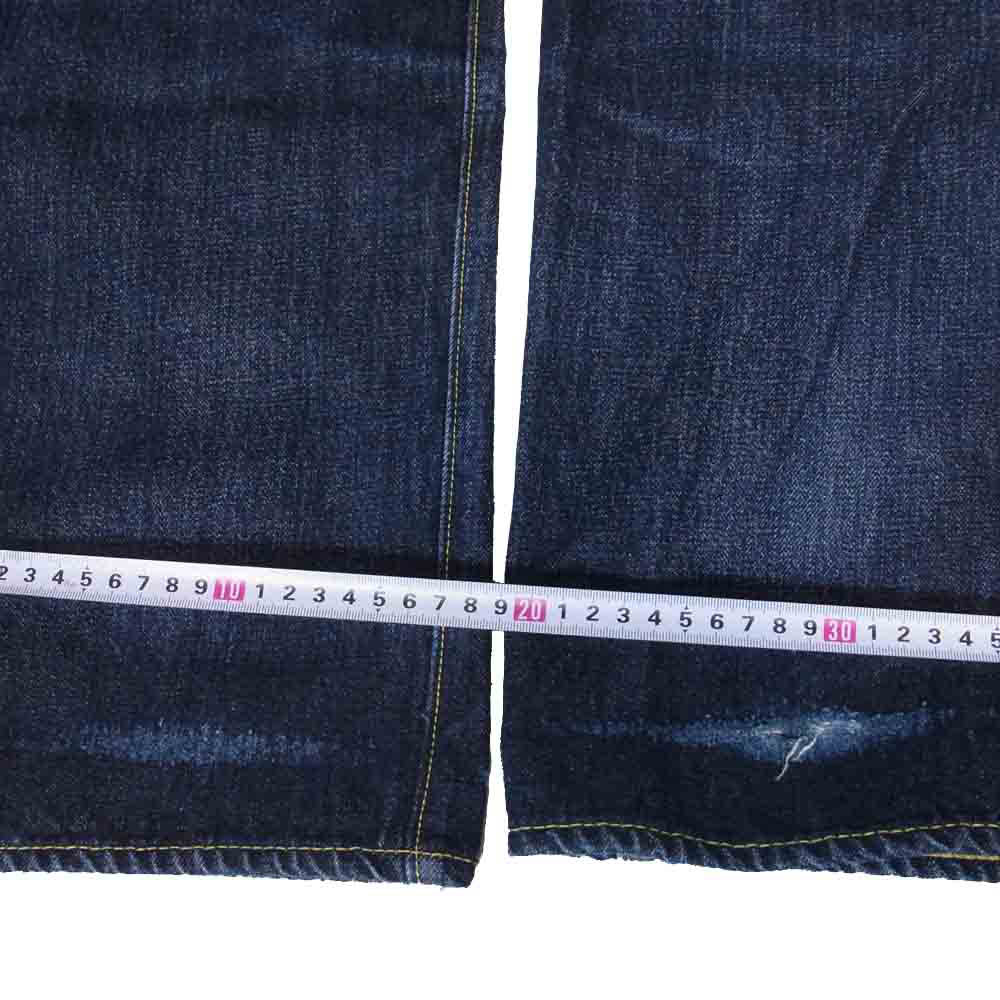 The REAL McCOY'S ザリアルマッコイズ Lot.S003 大戦モデル デニム パンツ インディゴブルー系 W30 L36【中古】