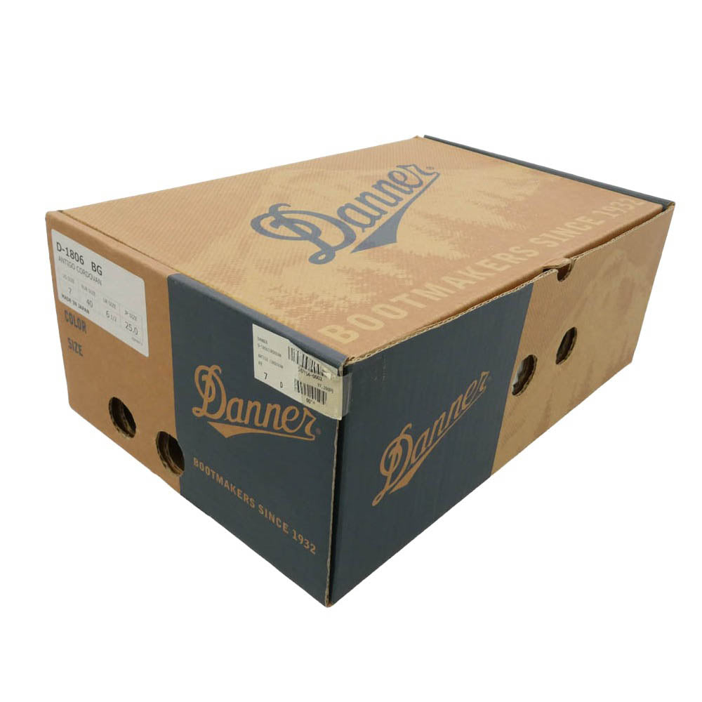 Danner ダナー D-1806BG ANTIGO CORDOVAN アンティゴ ホーウィンシェルコードバン チャッカブーツ ブラウン系 US7【中古】