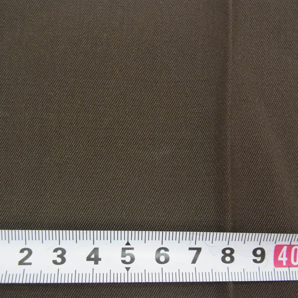 AURALEE オーラリー 23AW A23AP02MG LIGHT WOOL MAX GABARDINE SLACKS ライト ウール マックス ギャバジン スラックス ダークブラウン系 3【新古品】【未使用】【中古】