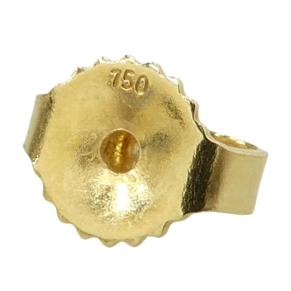 CHROME HEARTS クロムハーツ(原本無) 22K CH CRS 2 FAT P/DIA CHクロス ファットスタッド パヴェダイヤ ピアス ゴールド系【中古】