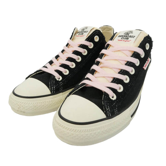CONVERSE コンバース 25SS 31313780 × BREAKFAST CLUB All Star OX ブレックファスト クラブ オールスター オックス ローカット スニーカー ブラック系 オフホワイト系 27cm【中古】