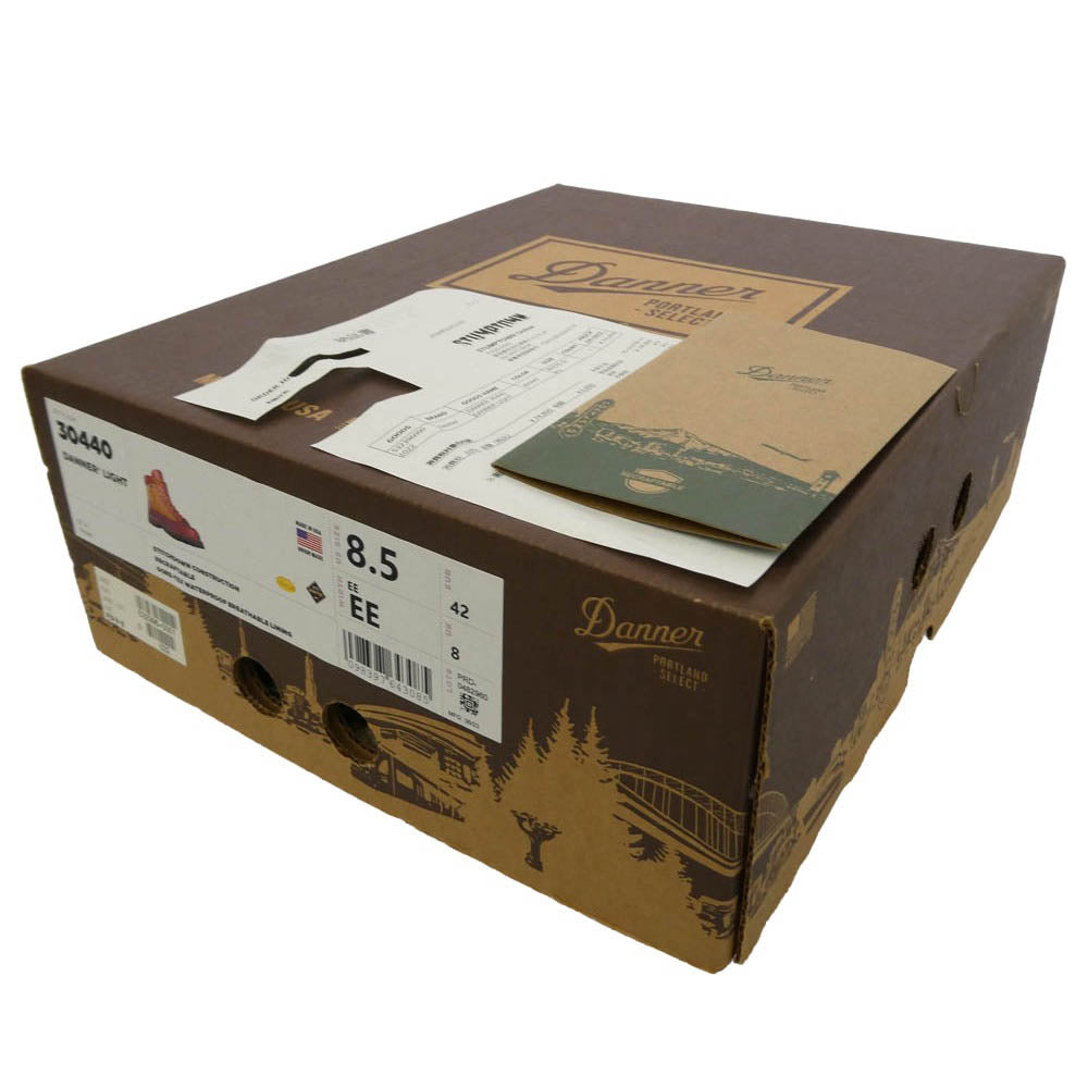 Danner ダナー 30440 LIGHT KHAKI GORE-TEX ライト カーキ ゴアテックス ワーク ブーツ ブラウン系 カーキ系 26.5cm【新古品】【未使用】【中古】