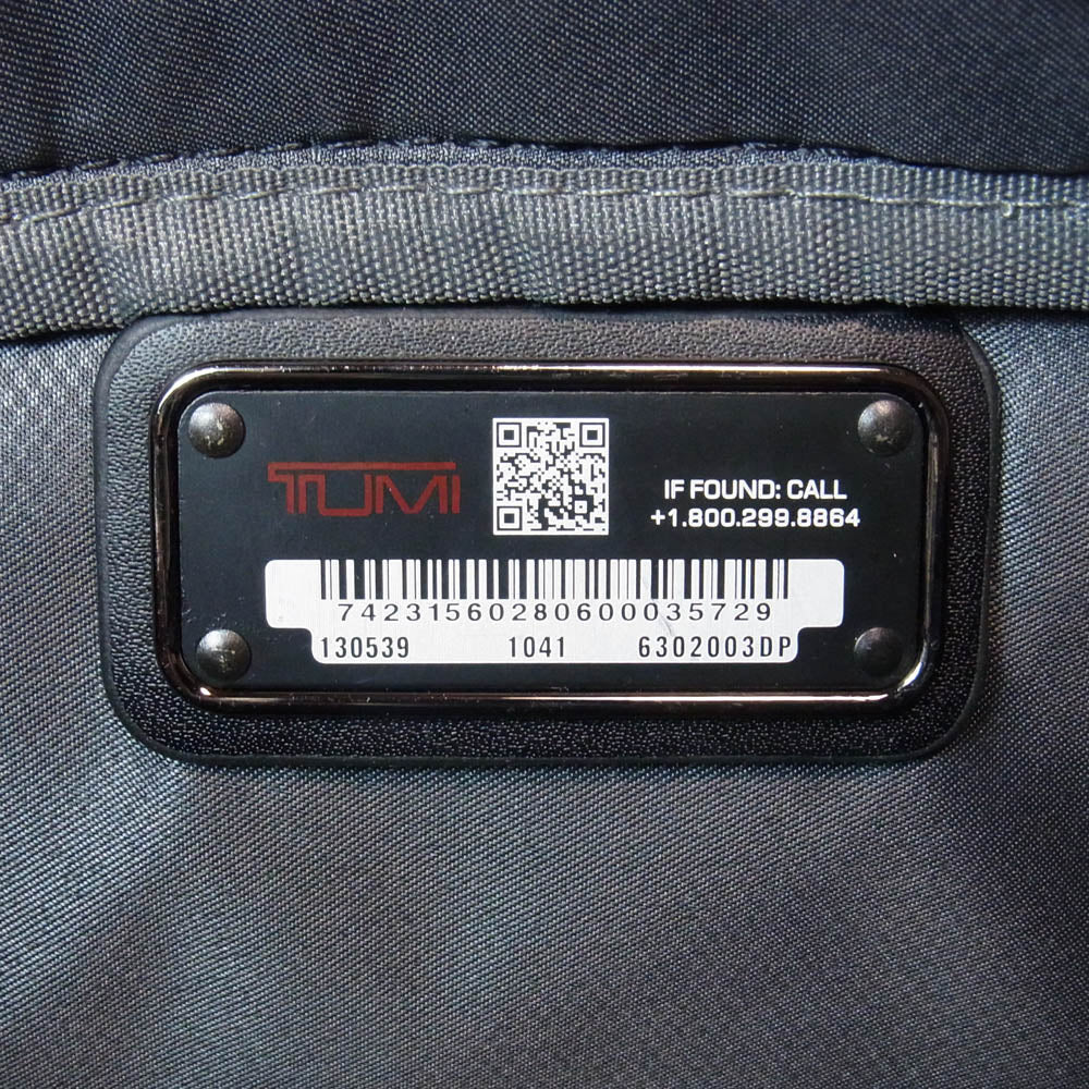 TUMI トゥミ DANTE UTILITY POUCH ハリソン ダンテ ユーティリティ ポーチ ショルダーバッグ ブラック系【極上美品】【中古】