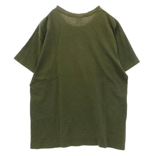 Supreme シュプリーム 90s00s 初期 ツルタグ USA製 Box Logo Tee ボックスロゴ Tシャツ 半袖カットソー モスグリーン系 M【中古】