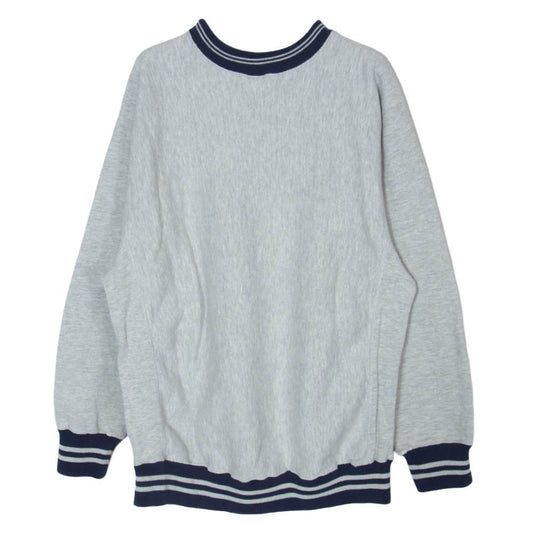Champion チャンピオン 90s USA製 REVERSE WEAVE リバース ウィーブ ロゴ スウェット グレー系 XL【中古】