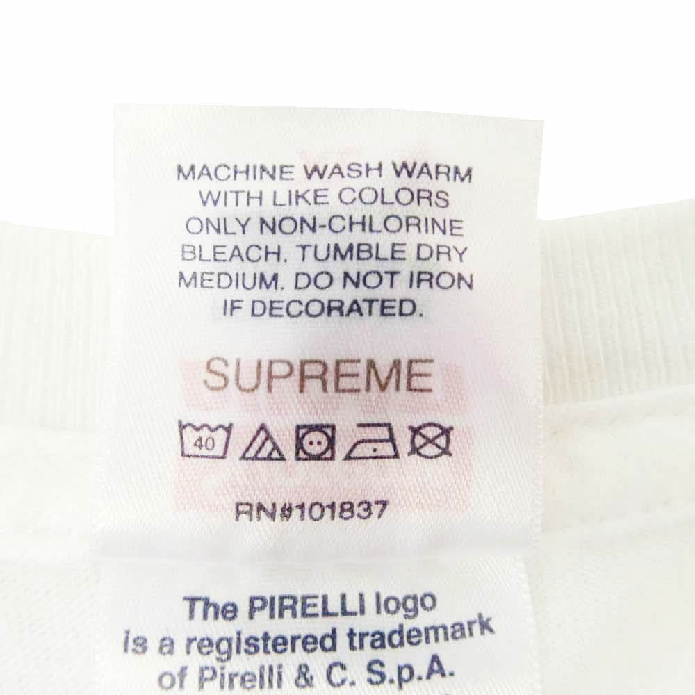 Supreme シュプリーム 24SS Ducati Logos Tee ドゥカティロゴス ロゴプリント Tシャツ 半袖 カットソー ホワイト系 XL【中古】