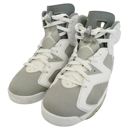 NIKE ナイキ CT8529-100 Air Jordan 6 Retro Cool Grey エアジョーダン6 レトロ クールグレー ハイカット スニーカー ホワイト系 グレー系 27.5cm【中古】