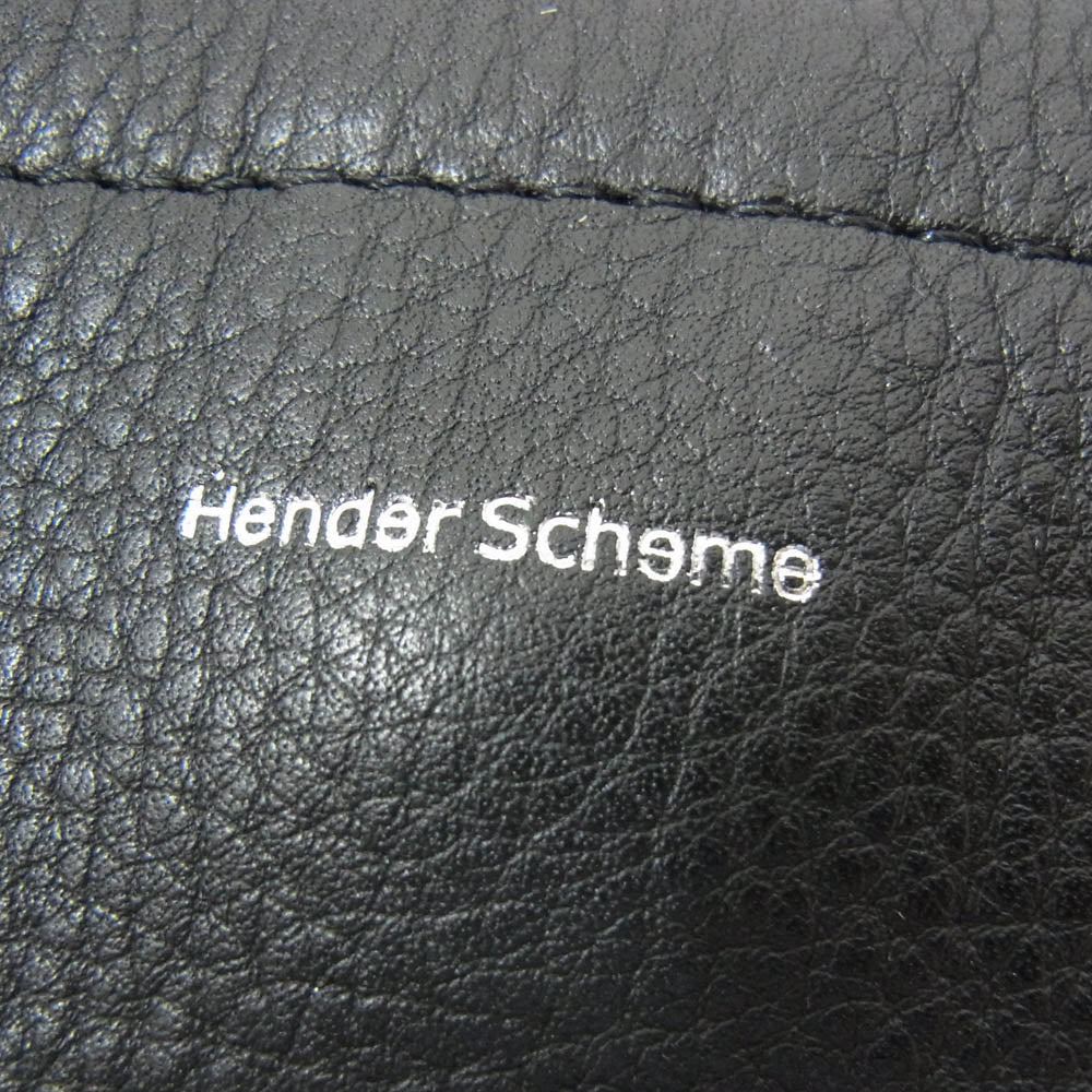 Hender Scheme エンダースキーマ is-rb-oss one side belt bag small ワン サイド ベルト レザー ショルダー バッグ ブラック系 グレー系【中古】