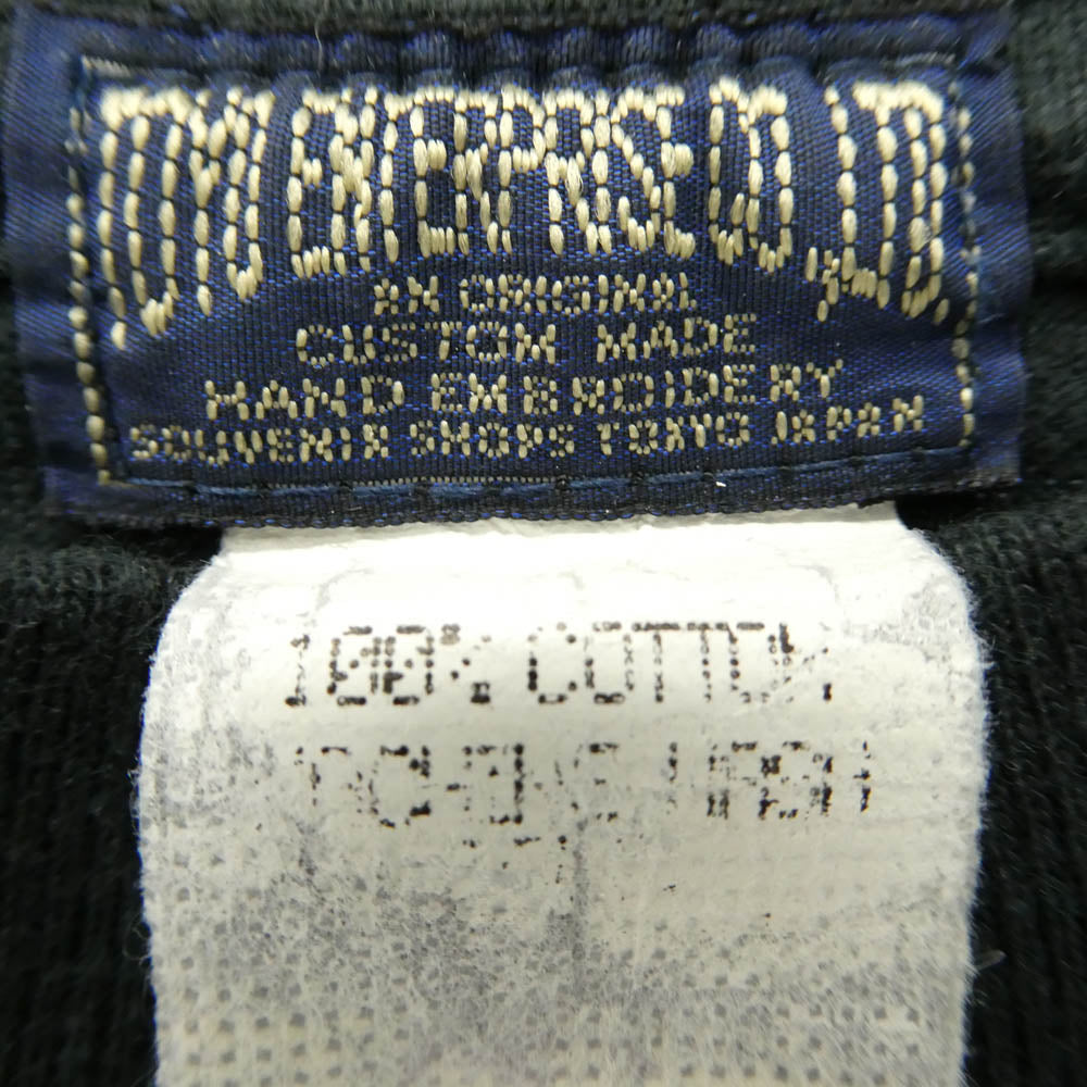 TAILOR TOYO テイラー東洋 TT72541 MIKE RED TIGER 刺繍 半袖 Tシャツ ブラック系【中古】