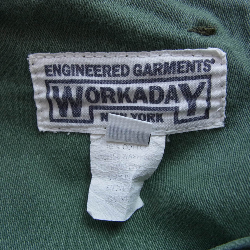 Engineered Garments エンジニアードガーメンツ WORKADAY USA製 ミリタリー ベイカー パンツ ボトム カーキ系 M【中古】