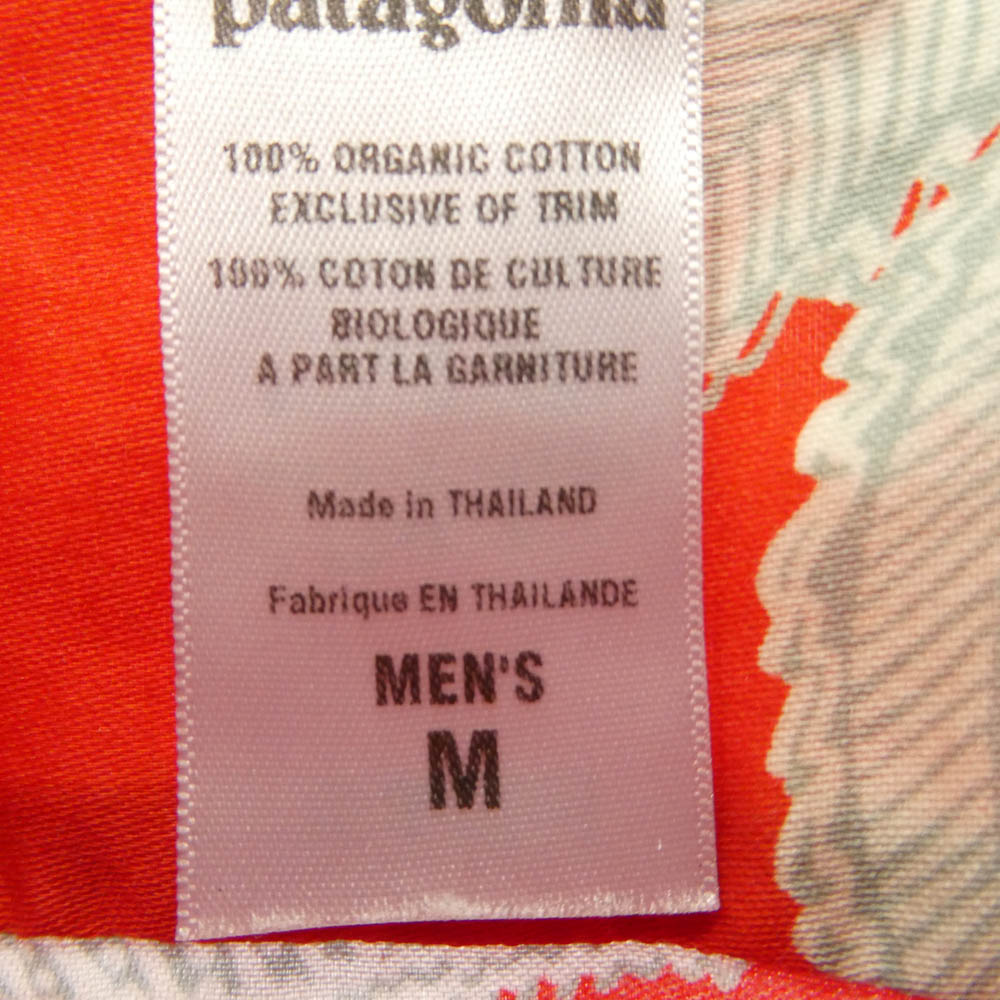 patagonia パタゴニア 52541S7 pataloha パタロハ アロハ 半袖 シャツ レッド系 M【中古】