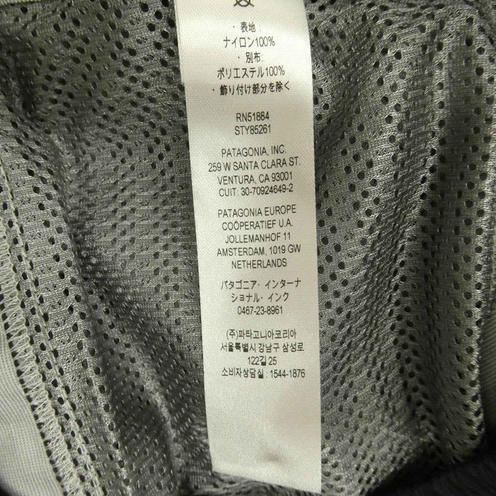 patagonia パタゴニア 85261SP23 TORRENTSHELL 3L RAIN PANTS トレシェル レイン パンツ ブラック系 L【中古】
