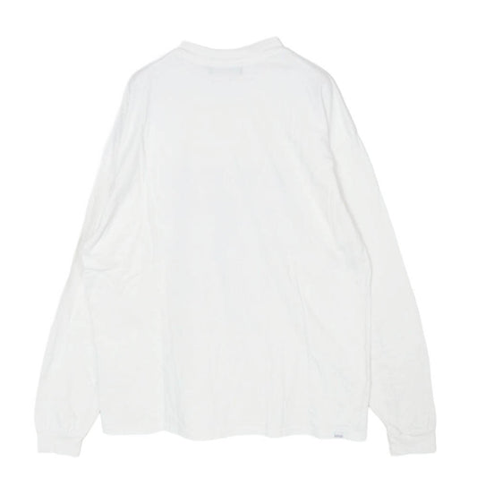 HYSTERIC GLAMOUR ヒステリックグラマー 02221CL01 KEEP MUSIC キープ ミュージック 長袖 Tシャツ カットソー ホワイト系 L【中古】