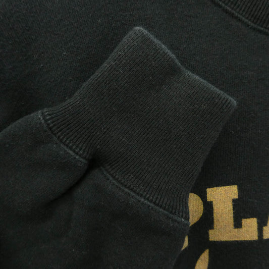 HYSTERIC GLAMOUR ヒステリックグラマー PLAYBOY プレイボーイ 23AW 02223CS09 PLAYBOY プレーボーイ プリント クルーネック スウェット ブラック系 L【中古】