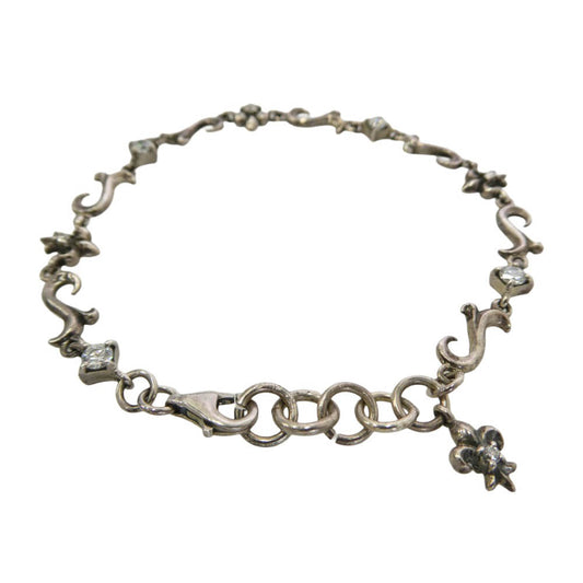 PATRICK COX パトリックコックス フレア ストーン ブレスレット シルバー系【中古】