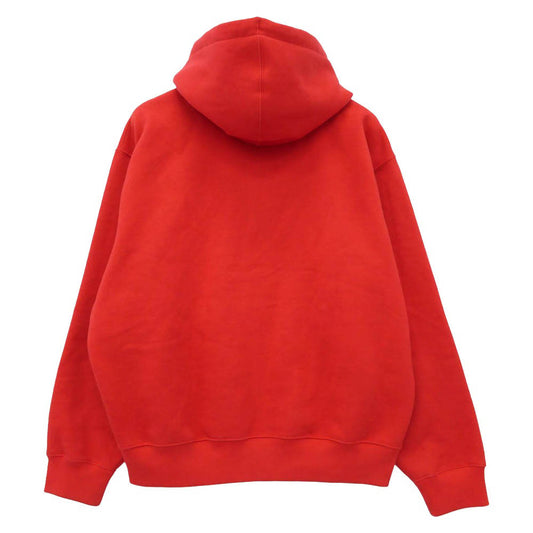 Supreme シュプリーム Champion チャンピオン 24SS × Champion チャンピオン Zip Up Hooded Sweatshirt フロントロゴ ジップアップ フーディ パーカー レッド系 M【中古】