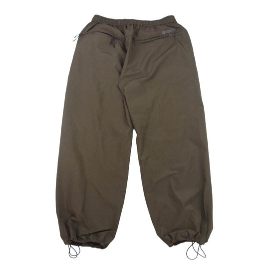 プラスフェニックス 24SS P0B-24031CE WINDSTOPPER by GORE-TEX LABS CITY WADING PANTS クレスト ウィンドストッパー ゴアテックス シティ ウェーディング ドローコード ウエストゴム イージーパンツ ブラウン系 1【中古】