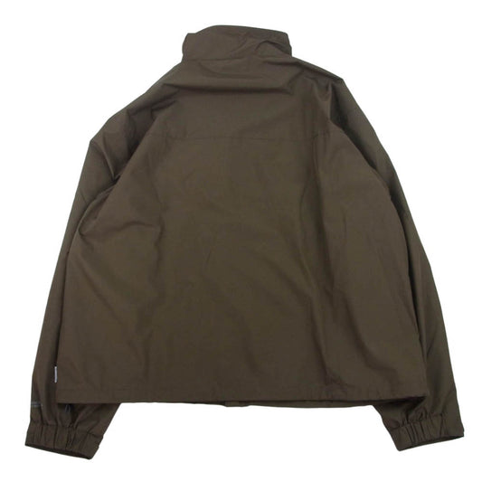 プラスフェニックス 24SS P00-24032CE × CLESSTE WINDSTOPPER by GORE-TEX LABS CITY WADING JACKET クレスト ウィンドストッパー ゴアテックス シティ ウェーディング ダブルジップ シェルジャケット ブラウン系 1【中古】