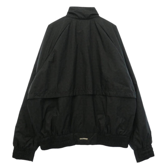 CHROME HEARTS クロムハーツ(原本無) 国内正規品 U MATCH POINT NYLN CH刺繍 ダガージップ 総柄 ナイロン 中綿ブルゾン ジャケット ブラック系 L【中古】
