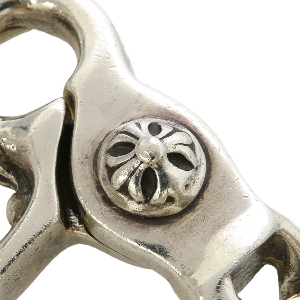 CHROME HEARTS クロムハーツ(原本無) CLP CHN CLASSIC-S ショートクラシックリンク #5ダガー キーチェーン キーリング シルバー系【中古】