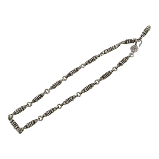CHROME HEARTS クロムハーツ(原本無) BARREL LINK バレルリンク チェーン ネックレス シルバー系【中古】