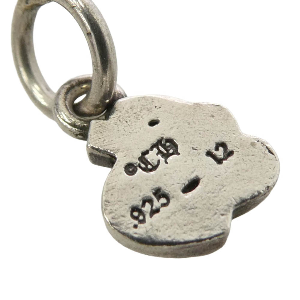 CHROME HEARTS クロムハーツ(原本無) STACK ALPHABET アルファベットスタックチャーム Sイニシャル ペンダント ネックレストップ シルバー系【中古】