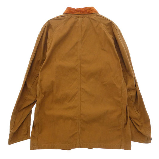 キャルオーライン CL202-063 CLEVELAND JACKET クリーブランド 襟コーデュロイ ワーク ジャケット ブラウン系 M【中古】