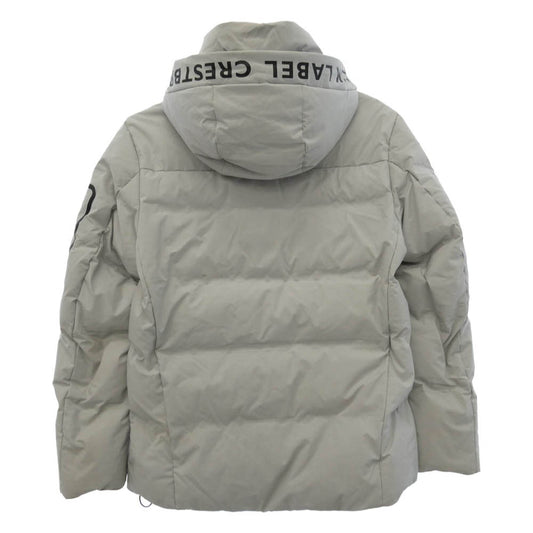 BLACK LABELCRESTBRIDGE ブラックレーベルクレストブリッジ 20AW 51F47-447-04 シームレス ストーム ダウン ジャケット ホワイト系 L【中古】