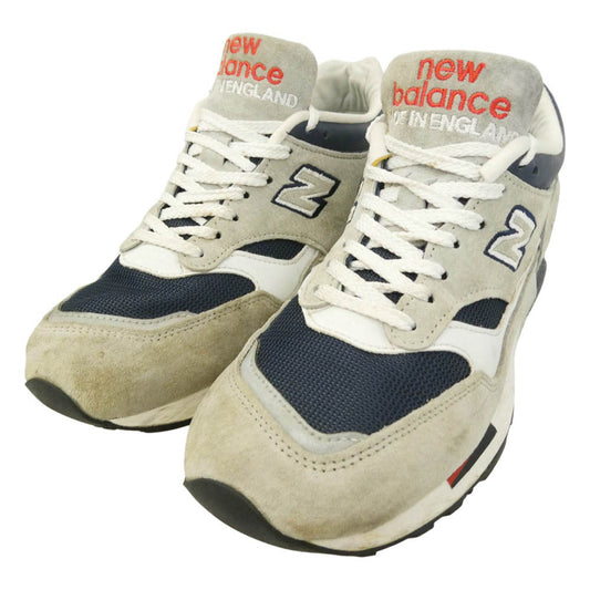 NEW BALANCE ニューバランス M1500GNW イングランド製 1500 Gray Navy グレー ネイビー ローカットスニーカー グレー系 ネイビー系 UK7.5【中古】