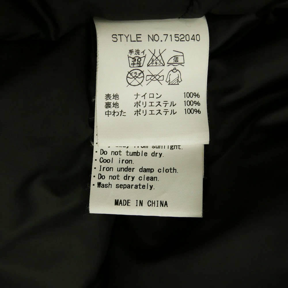 マナスタシュ 7152040 eVENT PRIMA 200 JACKET 中綿 マウンテン パーカー ジャケット ブラック系 M【中古】