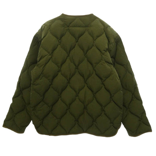 ORCIVAL オーシバル 20AW RC-0889 Limonta nylon quilted down jacket リモンタ ナイロン キルテッド ダウン ジャケット カーキ系 4【中古】