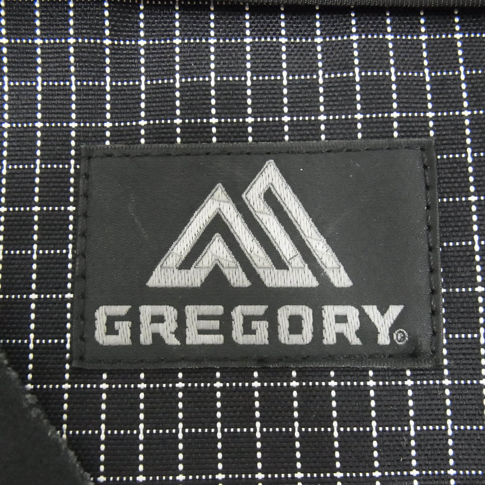 GREGORY グレゴリー テールメイト S チェック ウエスト バッグ ブラック系【中古】